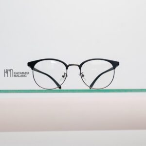Kacamata Clubmaster Semi Bulat Tangkai Lentur - CITRA 02