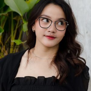 Kacamata Semi Cat Eye Daily Eyewear - NATTAYA 05