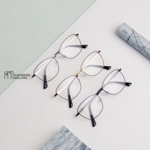 Alternative view of Kacamata Semi Cat Eye Besi Tangkai Pegas - Ciha 03