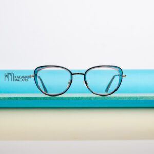 Kacamata Cat Eye Gemas dengan Tangkai Pegas - Bintari 01