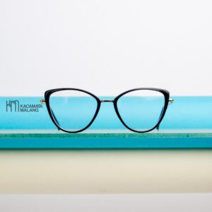 Kacamata Cateye Lebar Sedang Tangkai Pegas - Navara 02